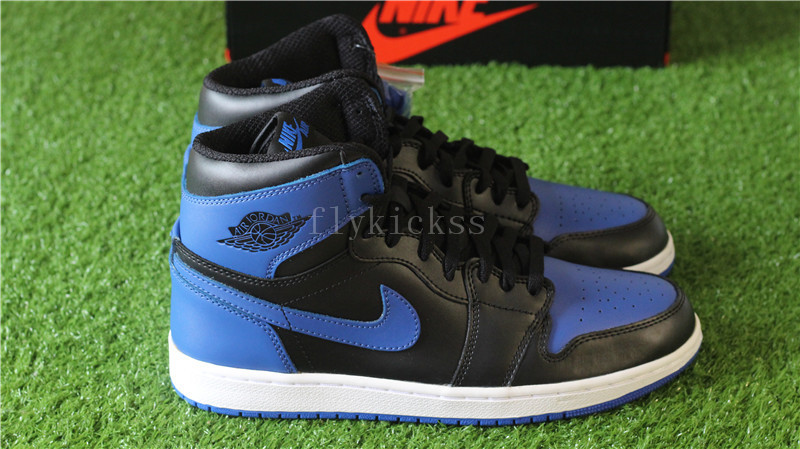 Authentic Air Jordan 1 OG High Royal Black Blue